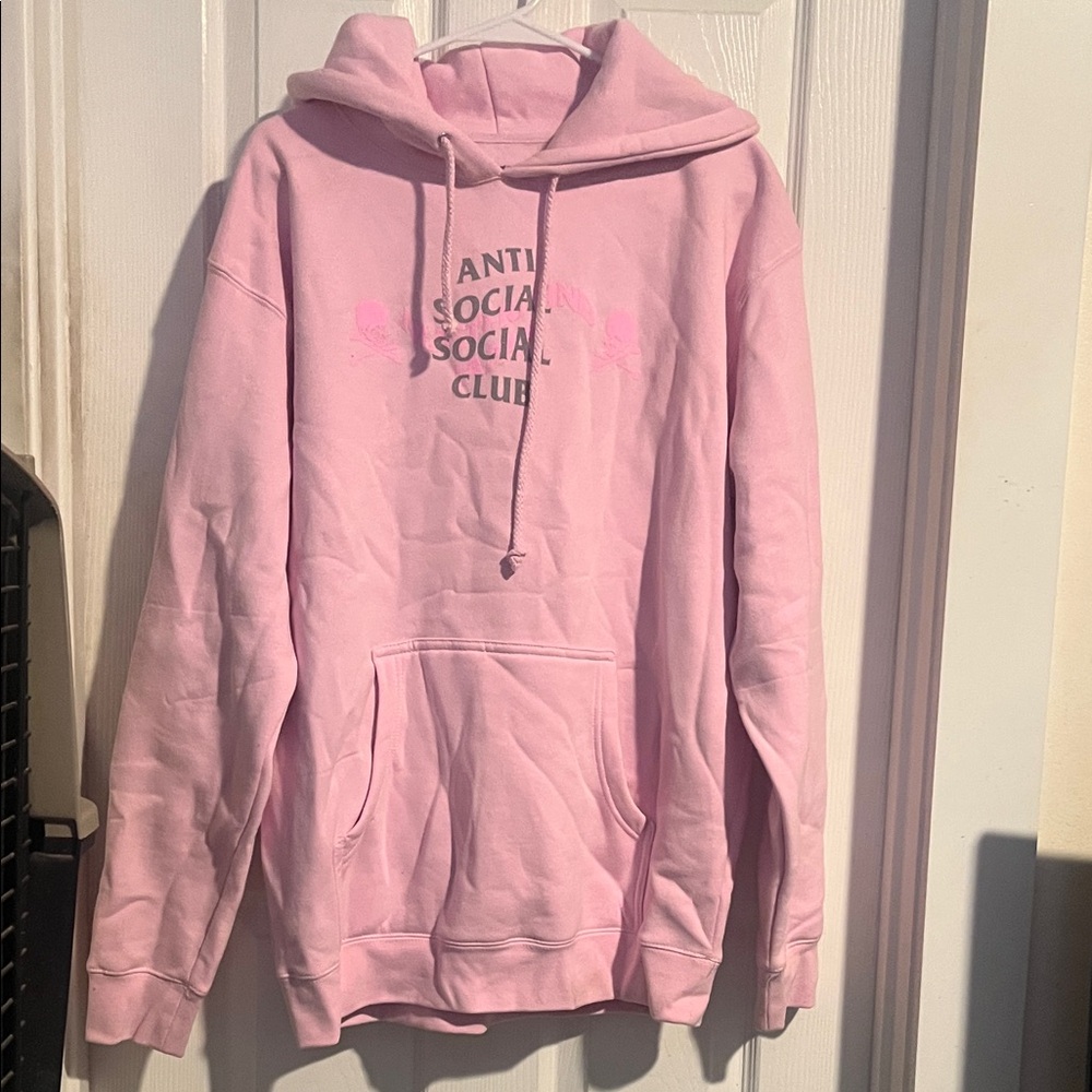 Anti Social Social Club Light Pink Hoodie